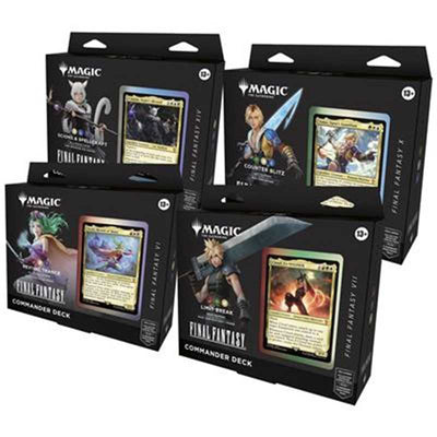 Magic the Gathering - Final Fantasy Commander Deck Display [ENG][13.06.2025]