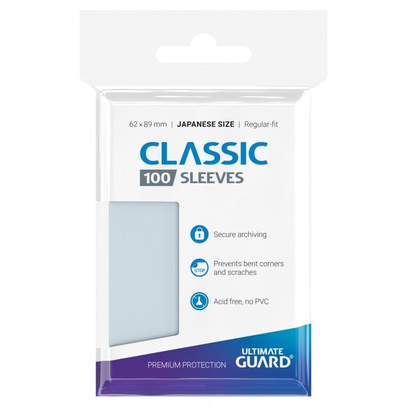 Ultimate Guard Classic Soft Sleeves Japanese Size Transparent (100)