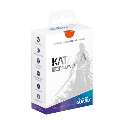 Ultimate Guard Katana Sleeves Standard Size Orange (100)